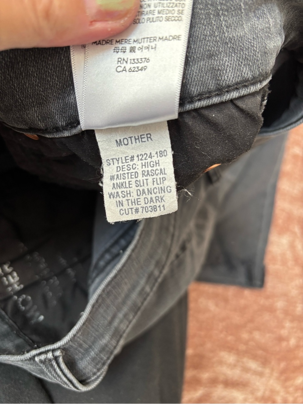 Mother High Waisted Rascal Jean - Picture 6 of 6
